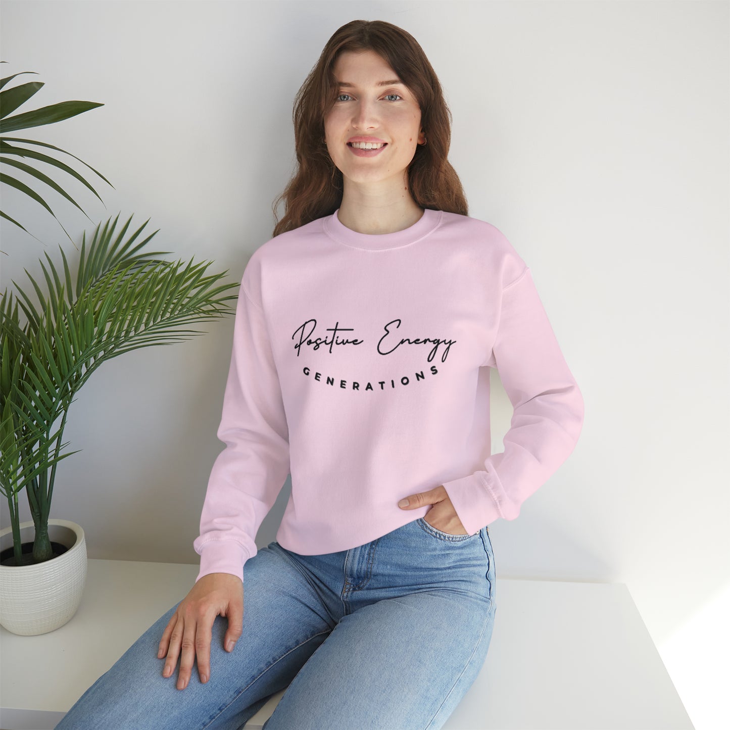 Unisex Heavy Blend™ POSITIVE ENERGY GENERATIONS SIGNATURE Crewneck Sweatshirt