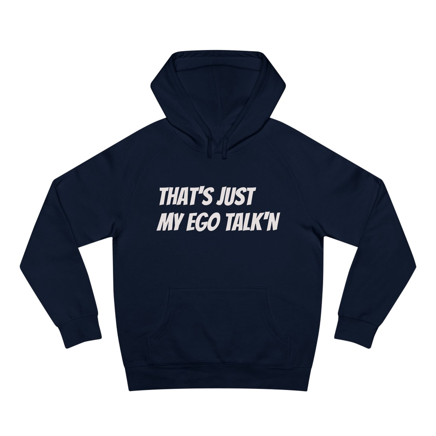 Altered Ego Hoodie — "Ego Talk" Graphic Hooded Sweatshirt