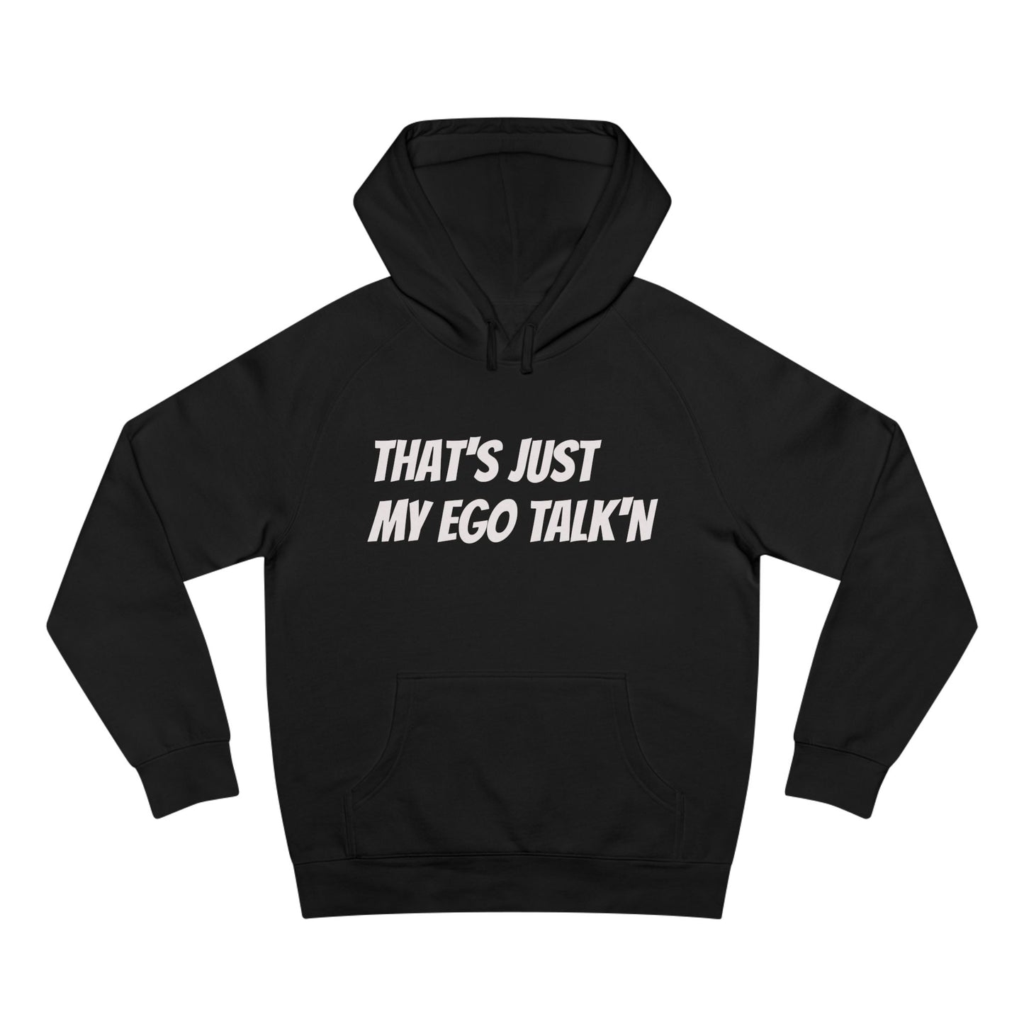 Altered Ego Hoodie — "Ego Talk" Graphic Hooded Sweatshirt