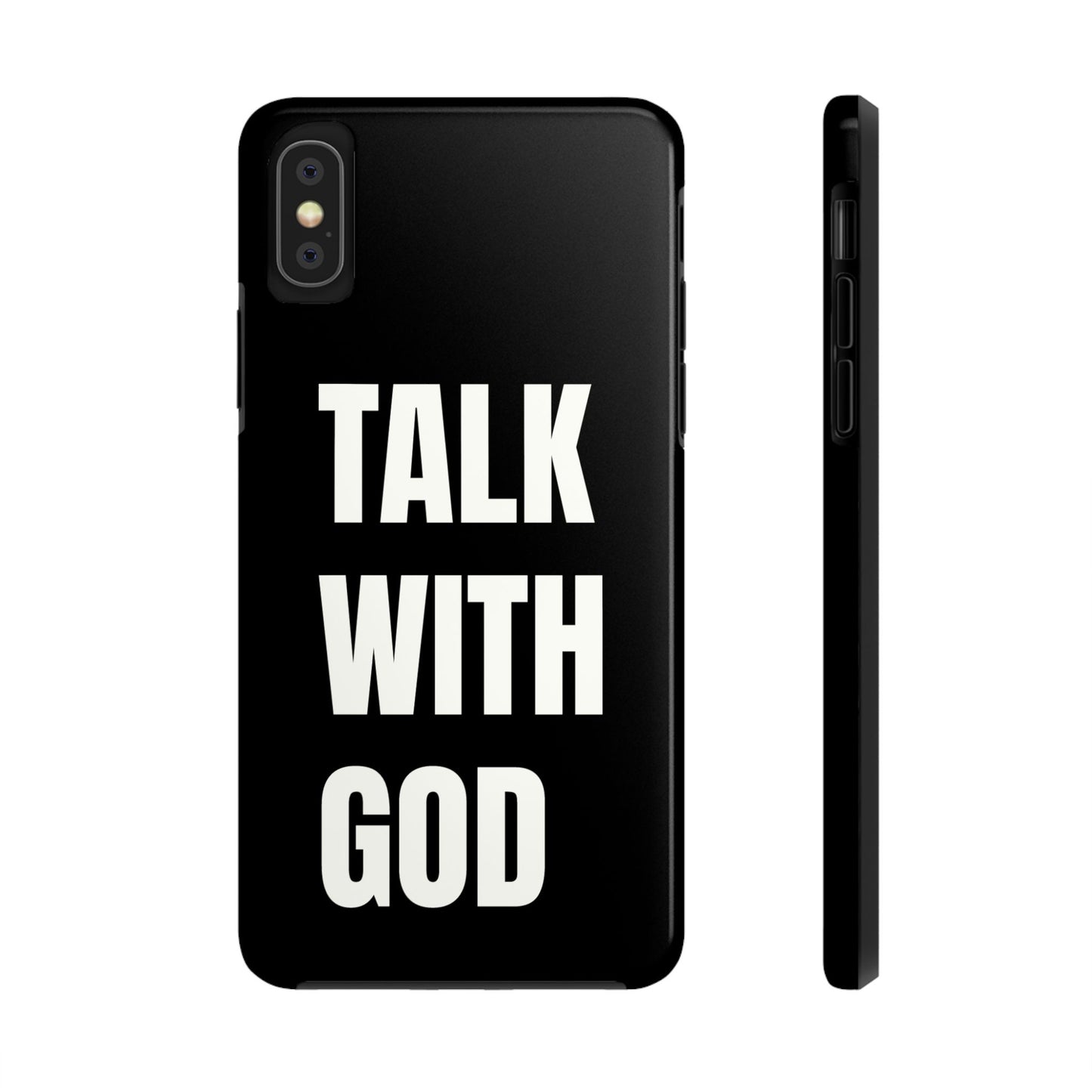 TALK WITH GOD Tough Phone Cases