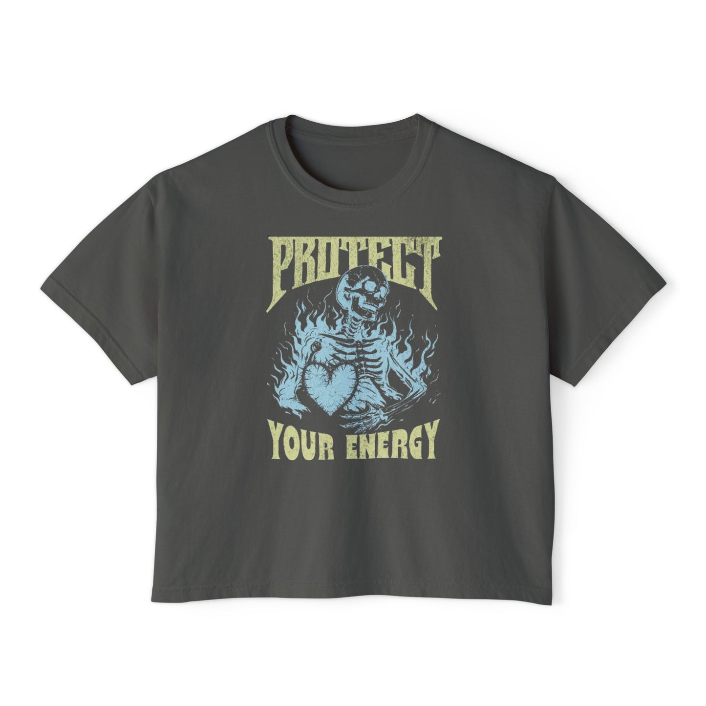 PROTECT YOUR ENERGY Women's Boxy Tee