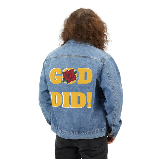 GOD DID Men's Denim Jacket