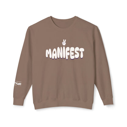 MANIFEST Unisex Lightweight Crewneck Sweatshirt