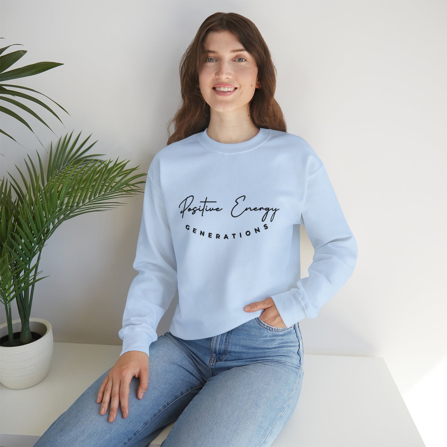 Unisex Heavy Blend™ POSITIVE ENERGY GENERATIONS SIGNATURE Crewneck Sweatshirt