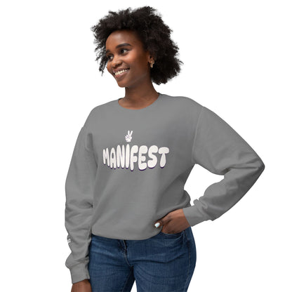 MANIFEST Unisex Lightweight Crewneck Sweatshirt