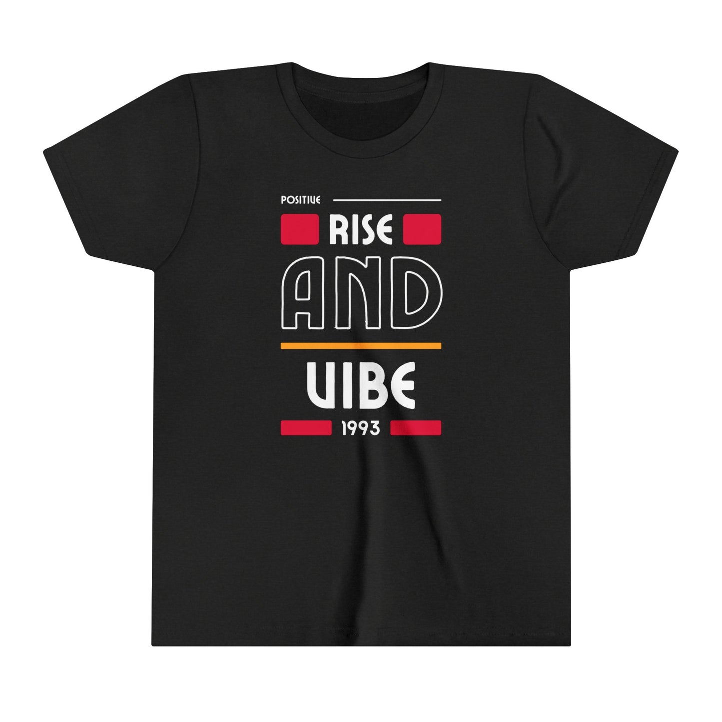 RISE AND VIBE Youth Short Sleeve Tee