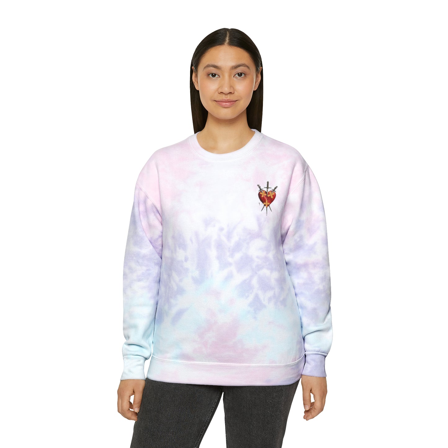 Unisex HEAL Tie-Dye Sweatshirt