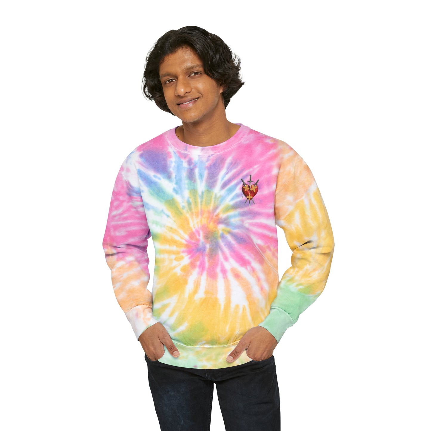 Unisex HEAL Tie-Dye Sweatshirt