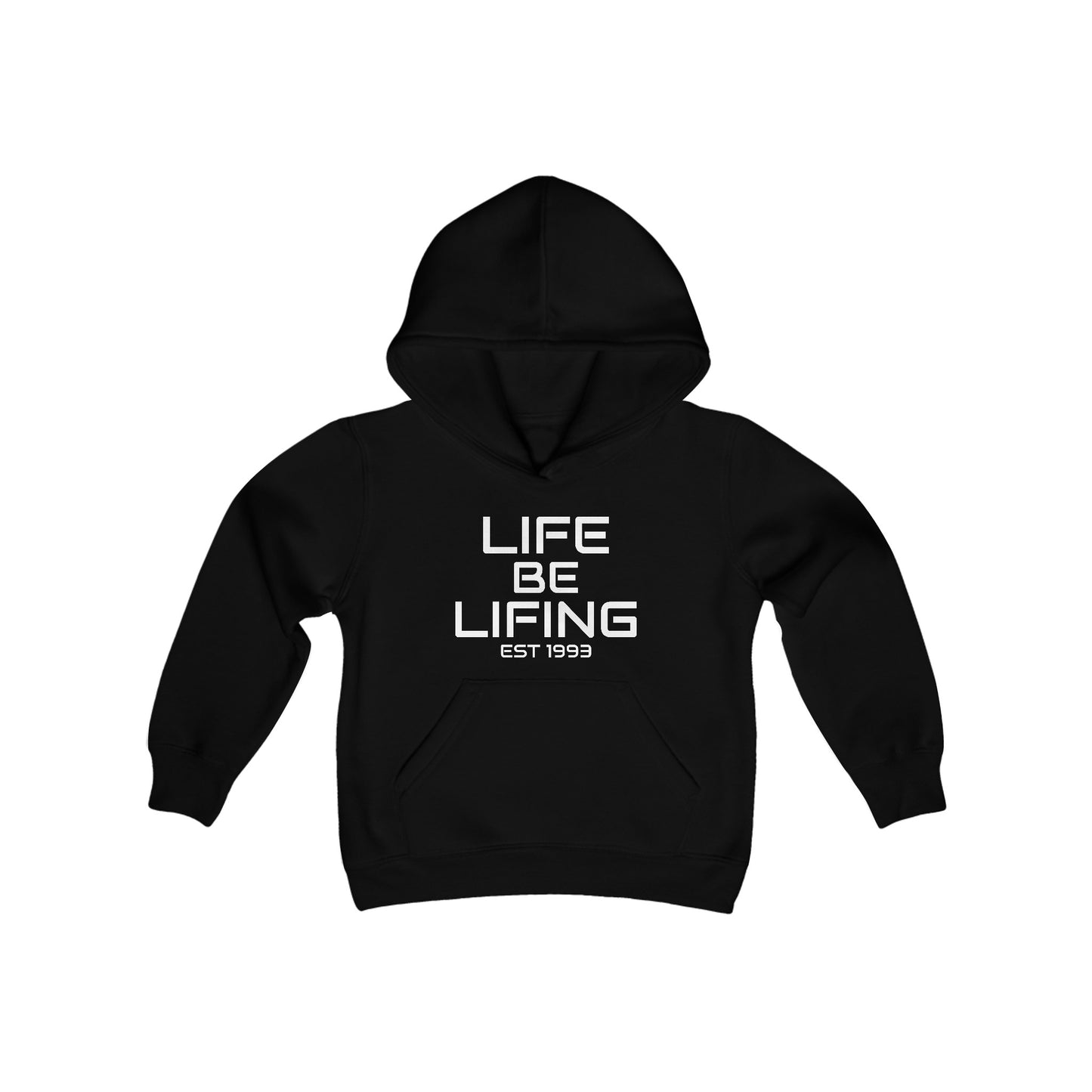 LIFE BE LIFING Youth Heavy Blend Hooded Sweatshirt