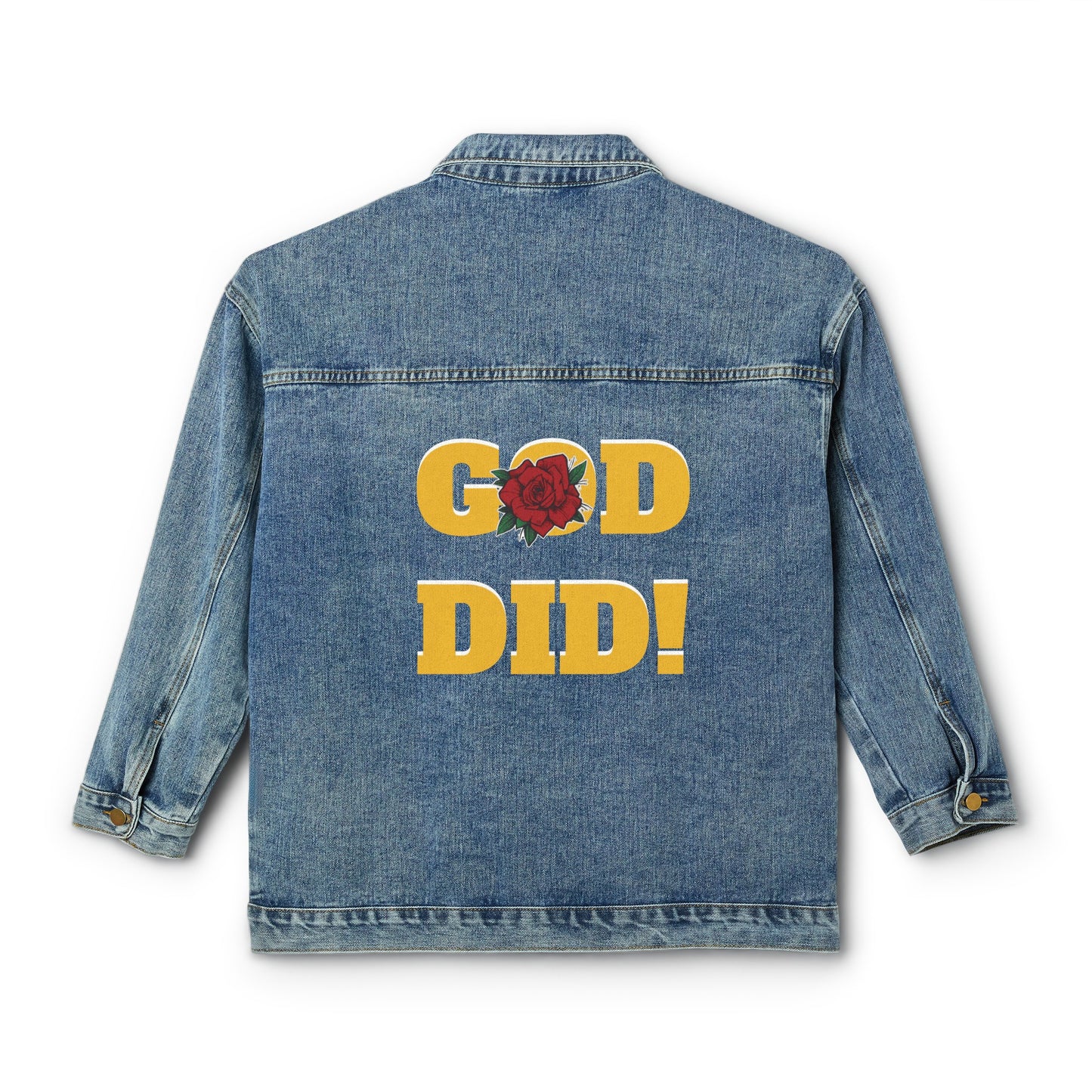 GOD DID Women's Denim Jacket