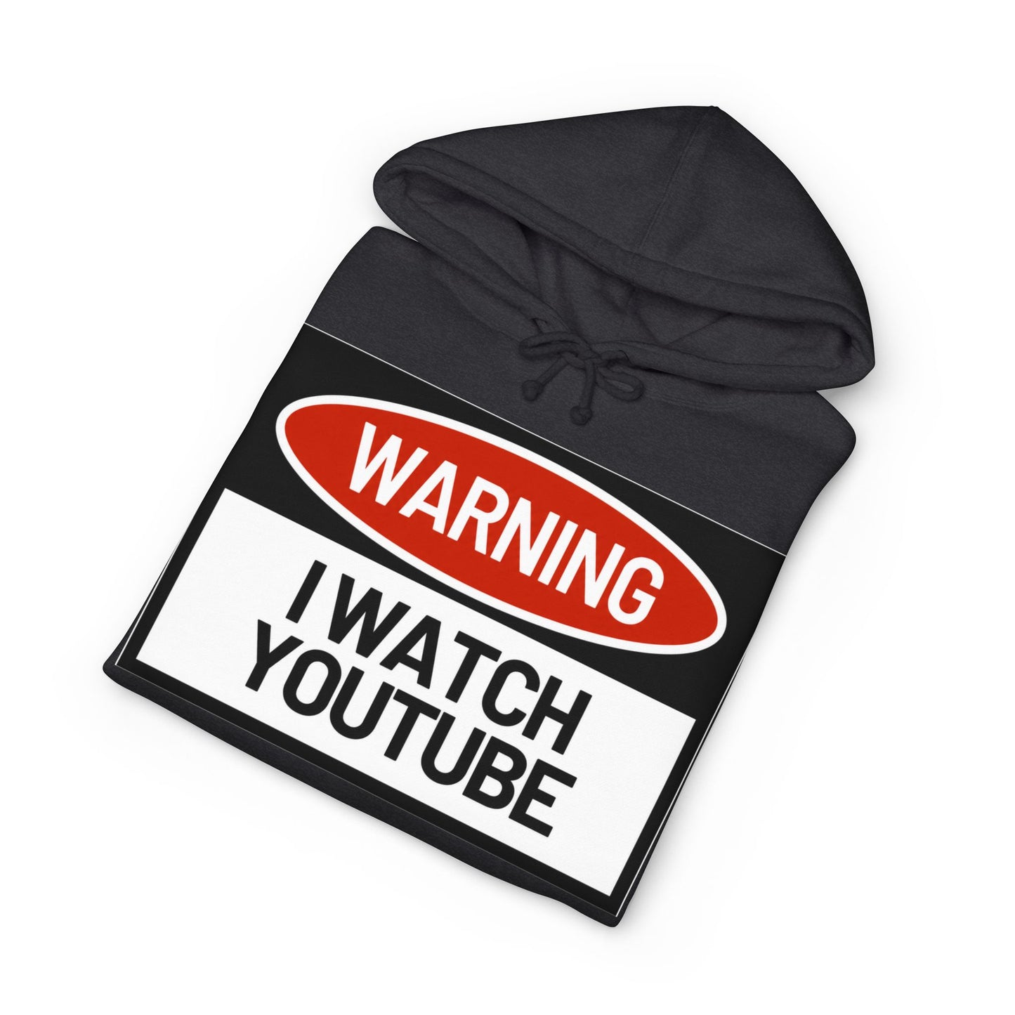 Warning: I Watch YouTube Pullover Hoodie