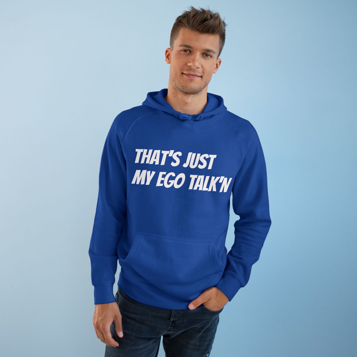 Altered Ego Hoodie — "Ego Talk" Graphic Hooded Sweatshirt