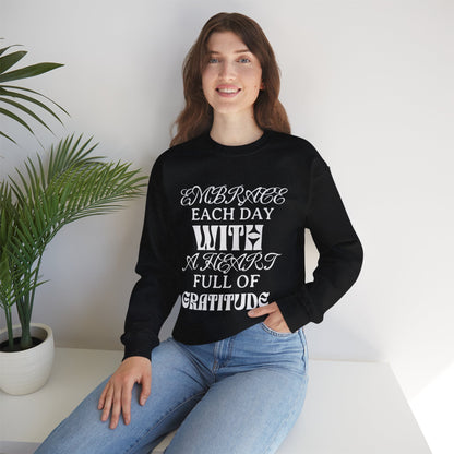 DAILY AFFIRMATION Unisex Heavy Blend™ Crewneck Sweatshirt