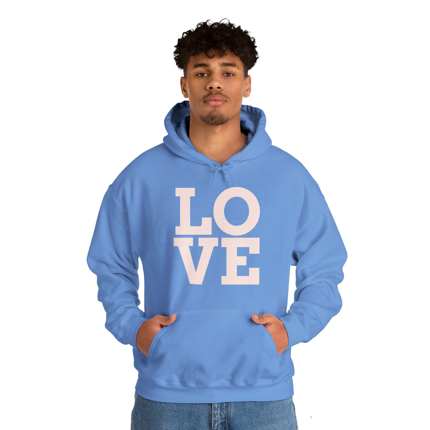 Unisex Heavy Blend™  LOVE Hooded Sweatshirt