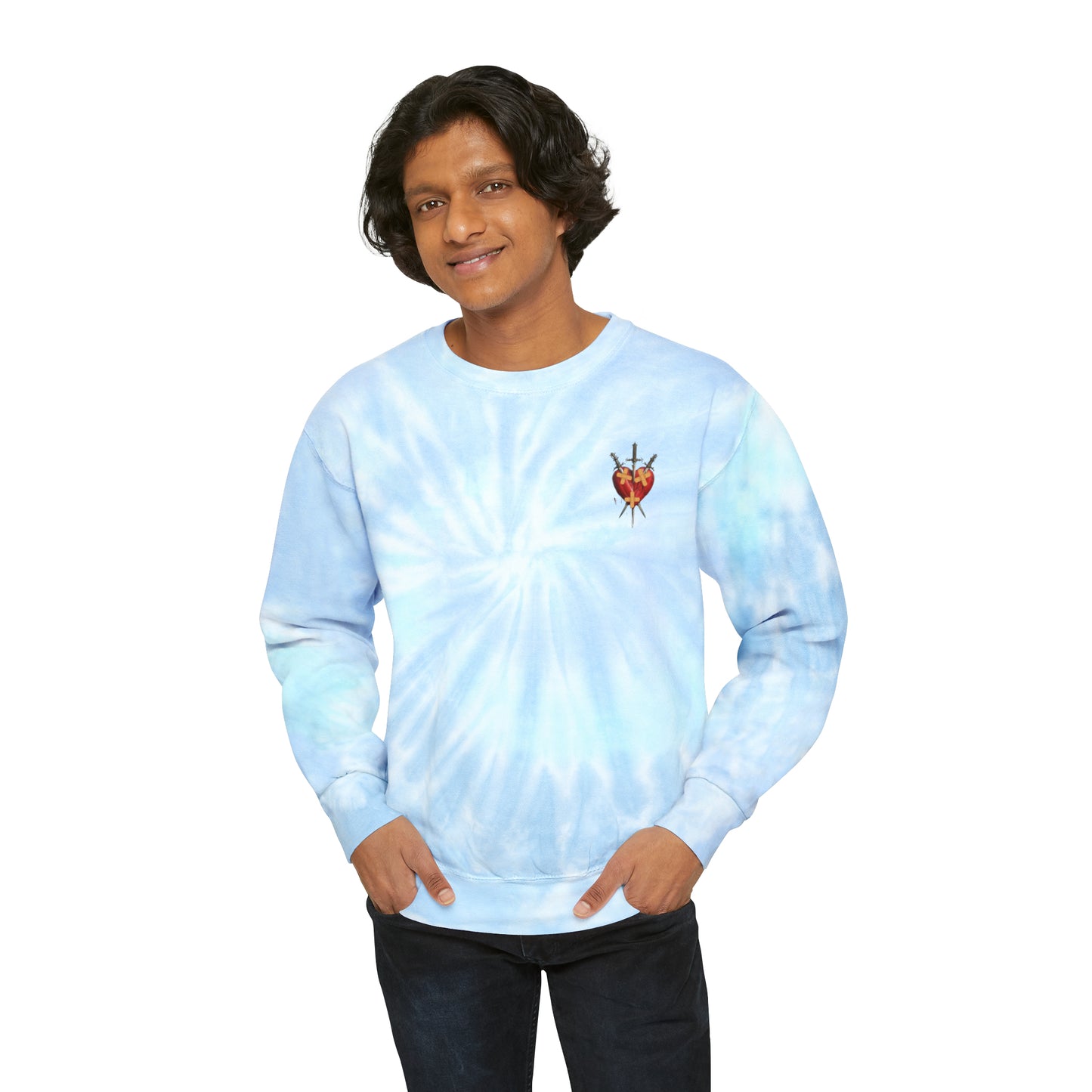 Unisex HEAL Tie-Dye Sweatshirt