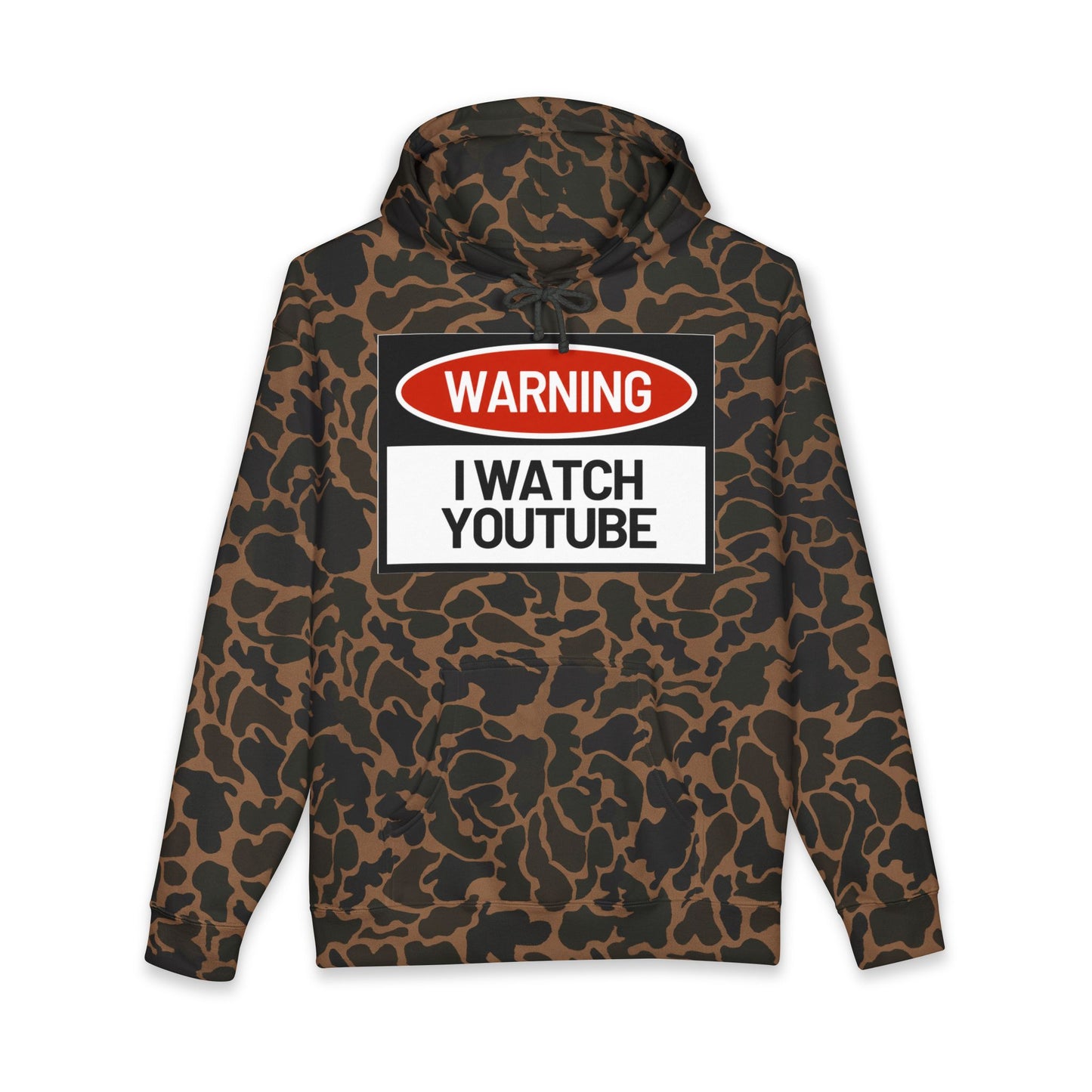 Warning: I Watch YouTube Pullover Hoodie