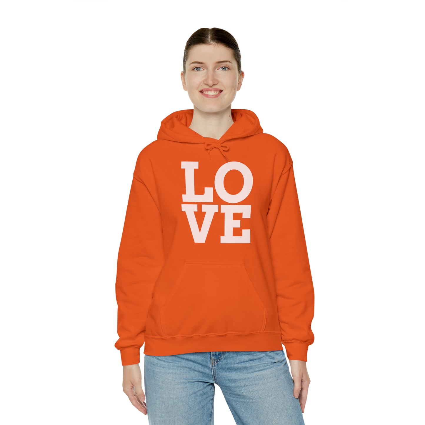 Unisex Heavy Blend™  LOVE Hooded Sweatshirt