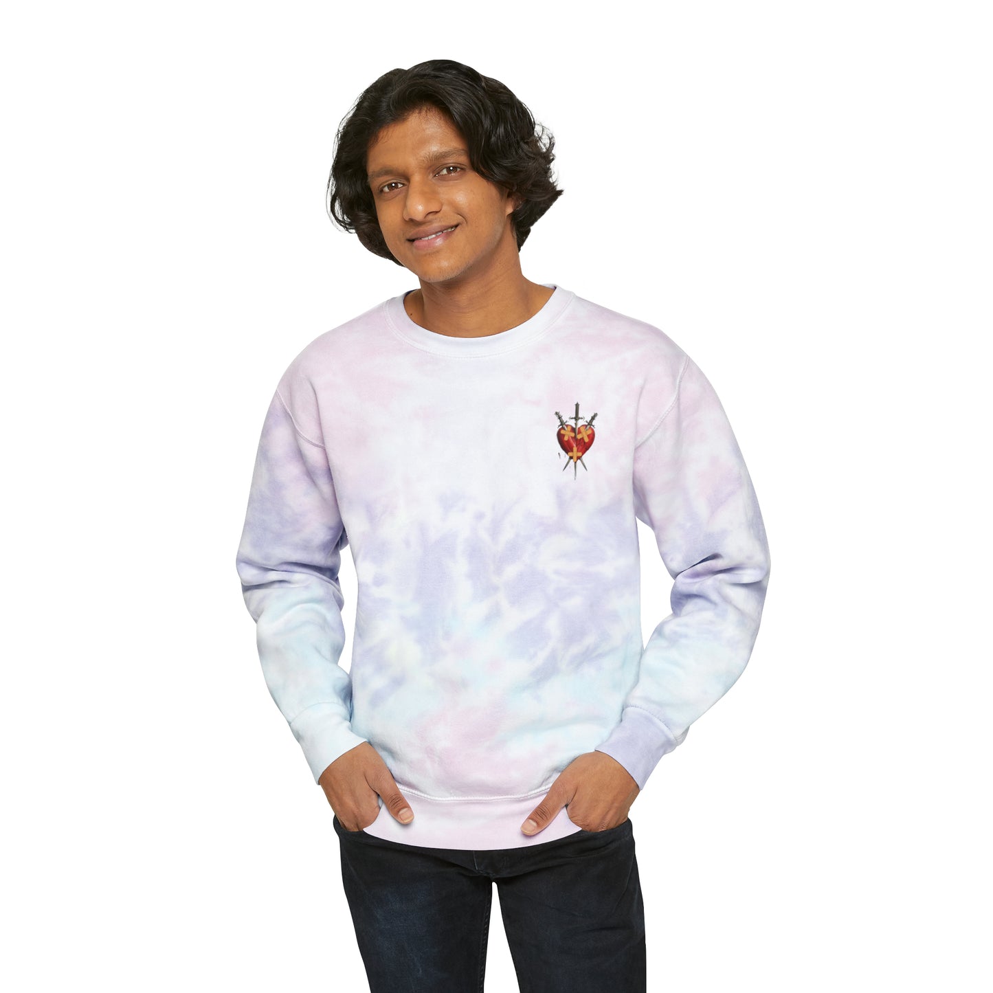 Unisex HEAL Tie-Dye Sweatshirt