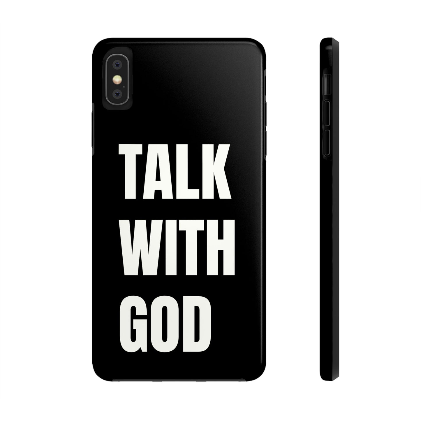 TALK WITH GOD Tough Phone Cases