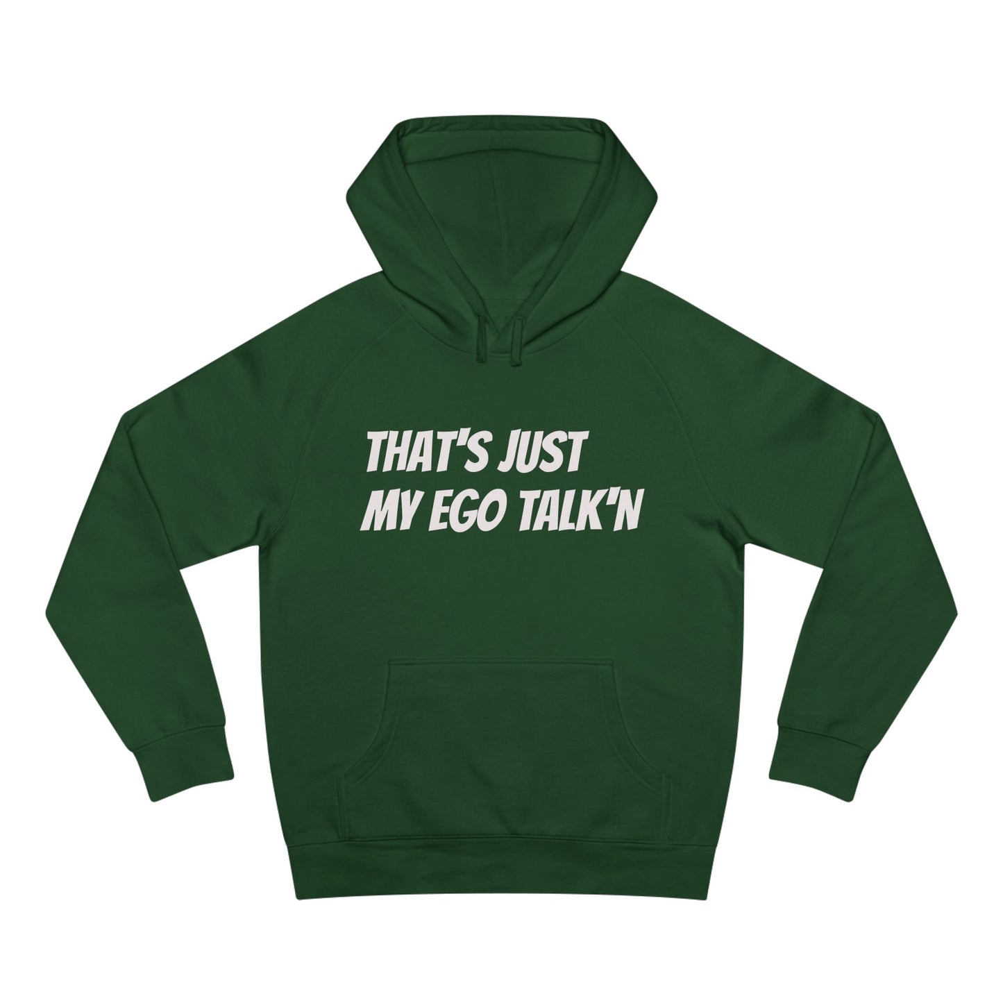 Altered Ego Hoodie — "Ego Talk" Graphic Hooded Sweatshirt