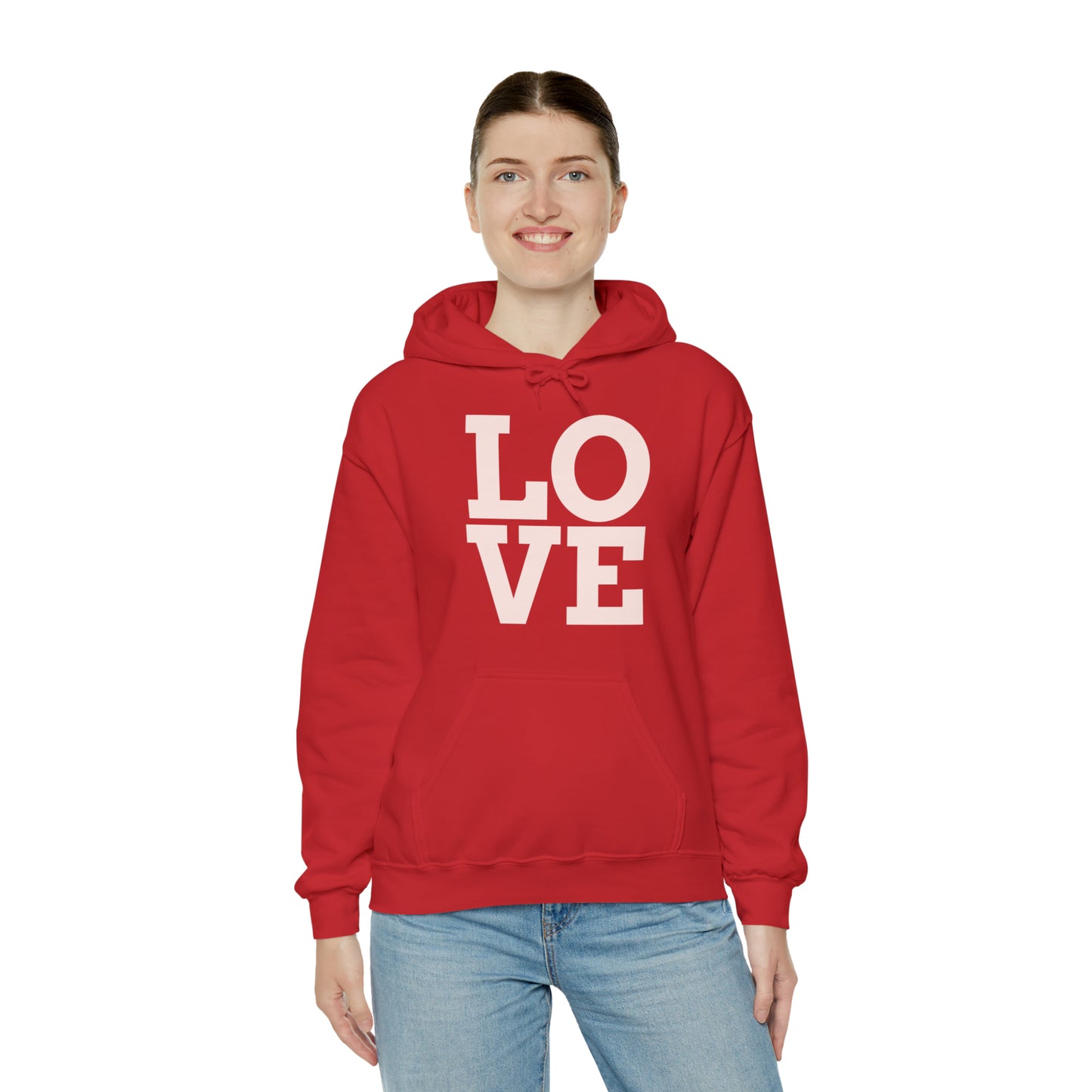 Unisex Heavy Blend™  LOVE Hooded Sweatshirt