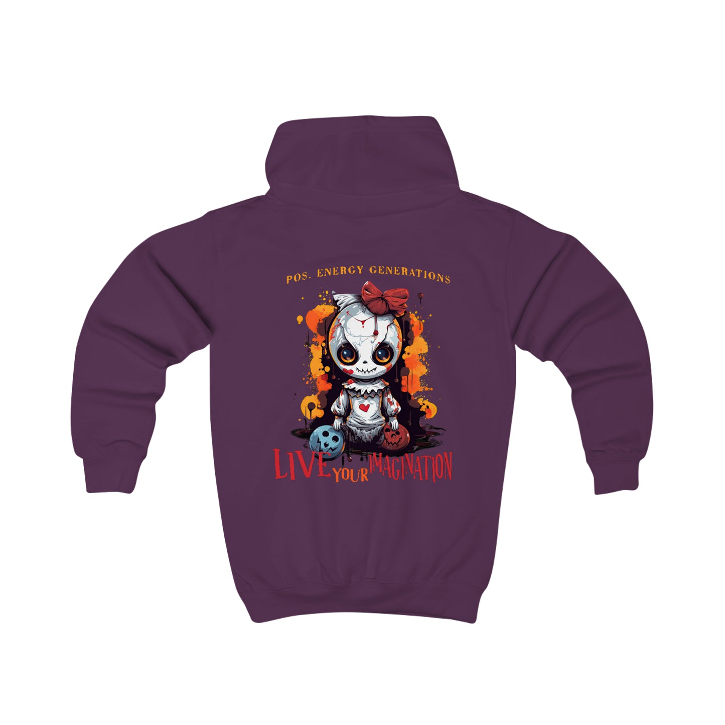 Kids LIVE YOUR IMAGINATION Hoodie