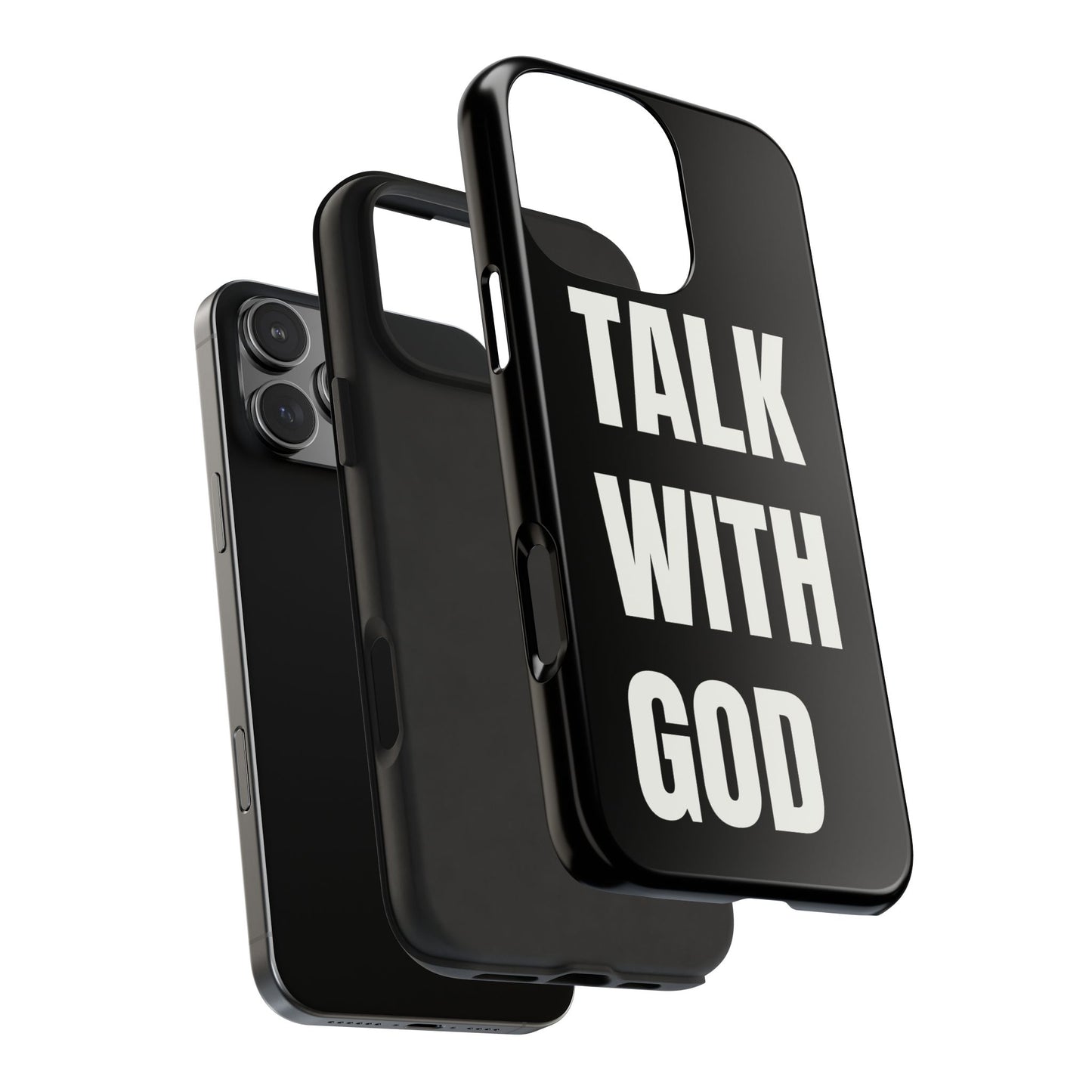 TALK WITH GOD Tough Phone Cases