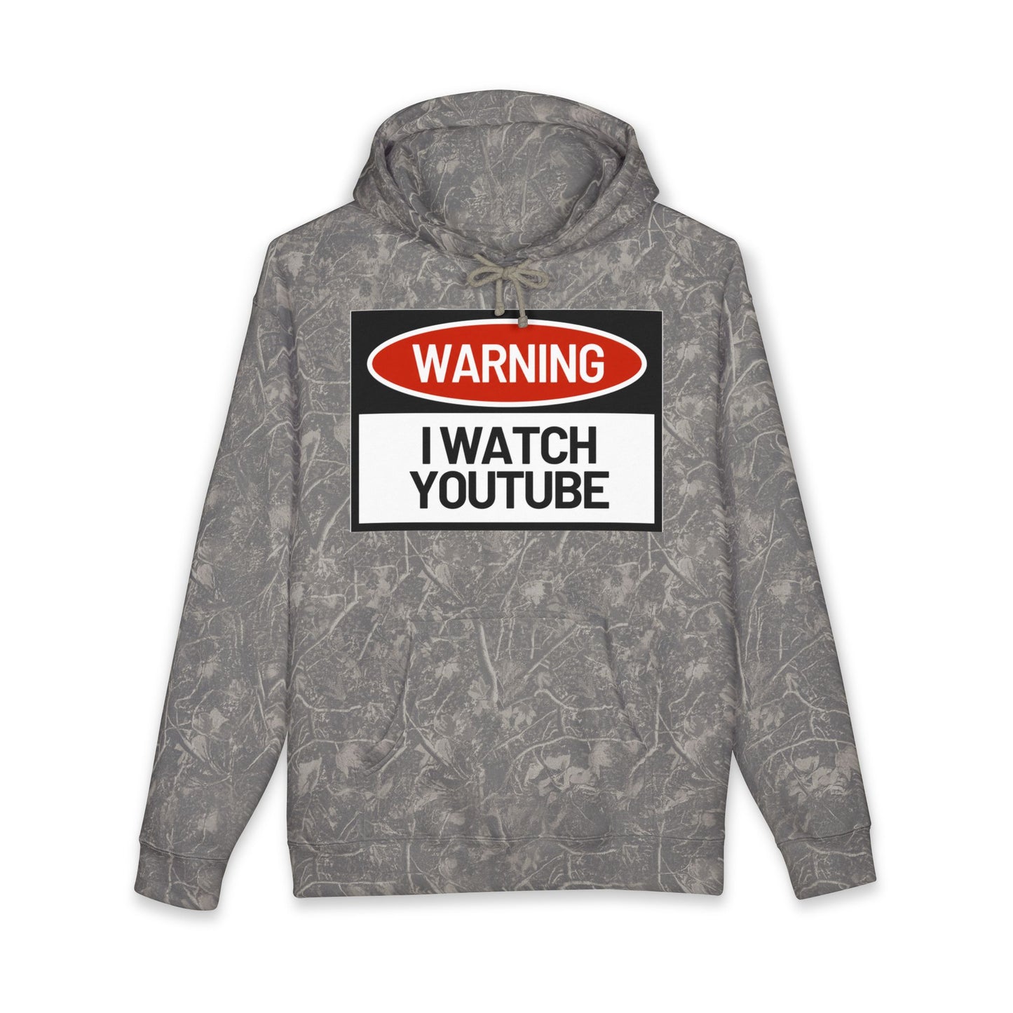 Warning: I Watch YouTube Pullover Hoodie