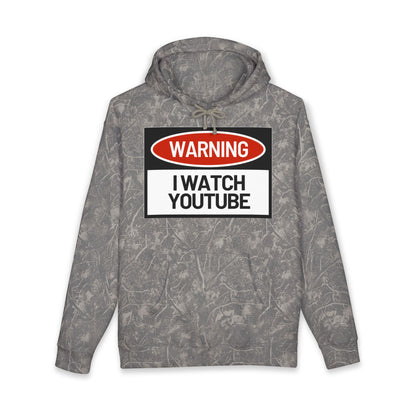 Warning: I Watch YouTube Pullover Hoodie