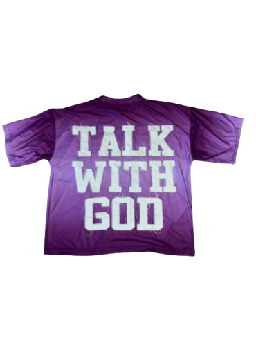 TALK WITH GOD | PURPLE | Box Tee
