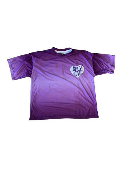PEGSTYLES Talk With God | Purple Self Love Tee