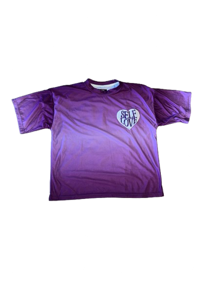 PEGSTYLES Talk With God | Purple Self Love Tee