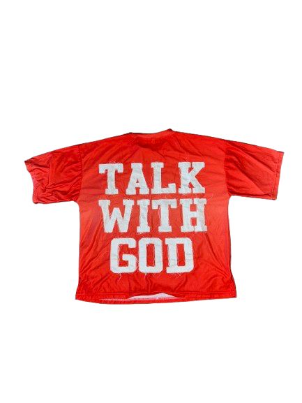 PEGSTYLES TALK WITH GOD Tees- RED