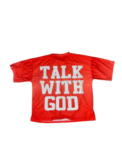 PEGSTYLES TALK WITH GOD Tees- RED