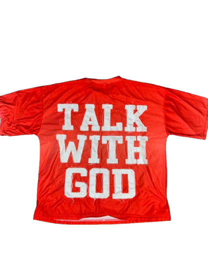 PEGSTYLES TALK WITH GOD Tees- RED