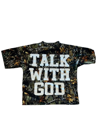PEGSTYLES TALK WITH GOD | SELF LOVE CAMO Tee