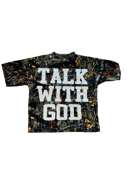 PEGSTYLES TALK WITH GOD | SELF LOVE CAMO Tee