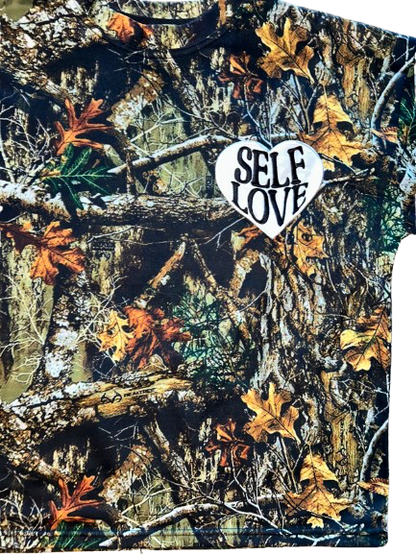 PEGSTYLES TALK WITH GOD | SELF LOVE CAMO Tee