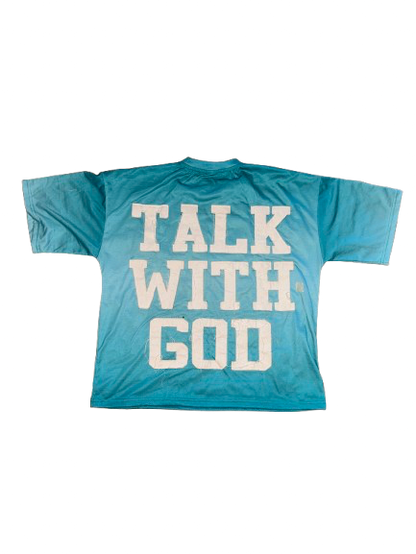 TALK WITH GOD | TEAL CHEERY BLOSSOM | Box Tee