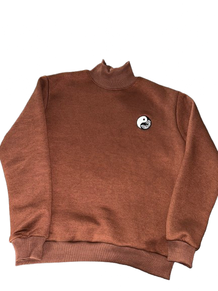 Lord Jordvn X PEGSTYLES YING YANG WATERS TURTLENECK SWEATERS