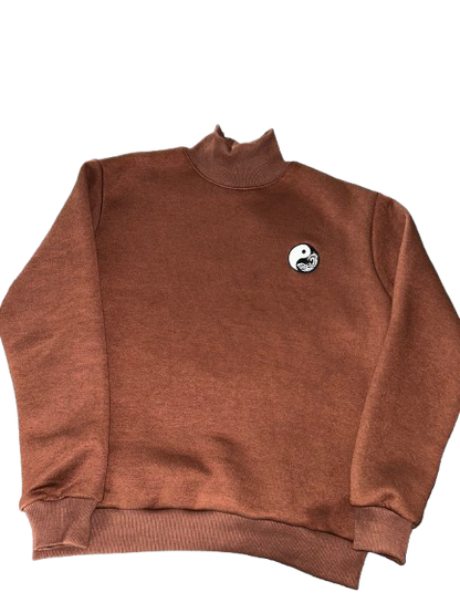 Lord Jordvn X PEGSTYLES YING YANG WATERS TURTLENECK SWEATERS