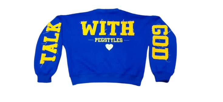 SIGMA GAMMA RHO TALK WITH GOD CROP SWEATSHIRT