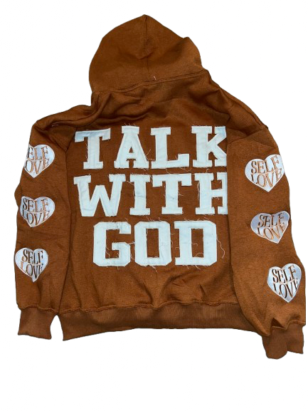TALK WITH GOD  Autumn Orange HOODIES: LIMITED!!!!