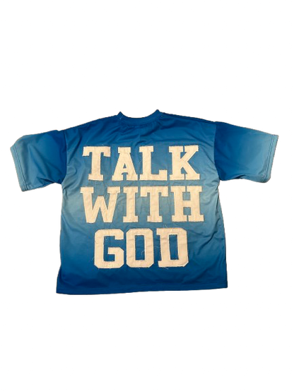 TALK WITH GOD BLUE Box Tee
