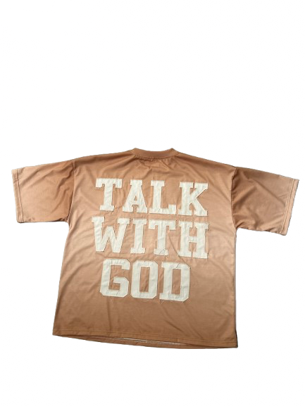TALK WITH GOD TAN Box Tee