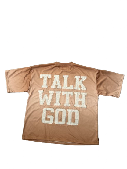 TALK WITH GOD TAN Box Tee