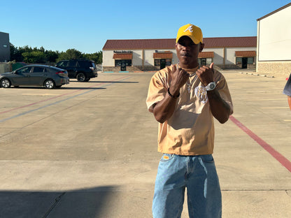 TALK WITH GOD TAN Box Tee