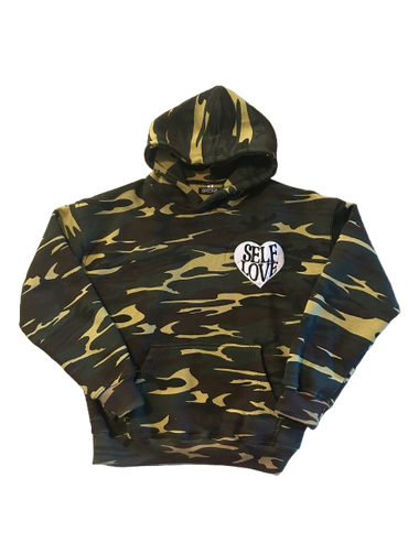 TALK WITH GOD ARMY GREEN Hoodie