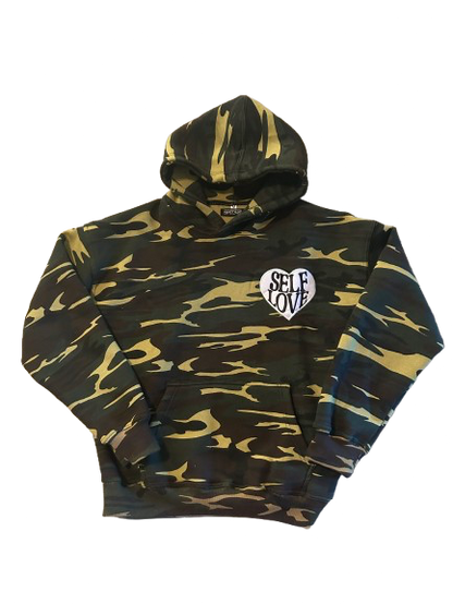 TALK WITH GOD ARMY GREEN Hoodie