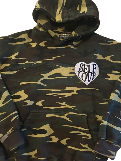 TALK WITH GOD ARMY GREEN Hoodie